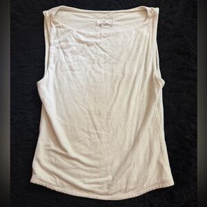 Elegant Women's Cream Tank Top